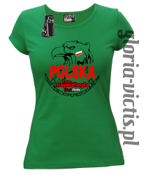 Polska Wielka Niepodległa - Koszulka damska - zielony