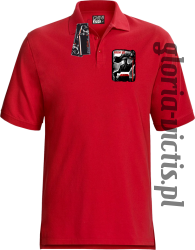  Budujemy siłę Polski - Koszulka męska Polo czerwona 