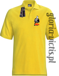 The Jan III Sobieski Modern Style - Koszulka męska POLO - żółta