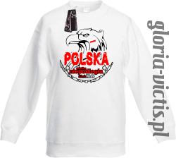 Polska Wielka Niepodległa - Bluza dziecięca Standard bez kaptura - biały