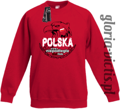 Polska Wielka Niepodległa - Bluza dziecięca Standard bez kaptura