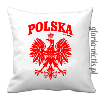 POLSKA herb Polski standard - Poduszka