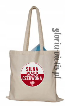  Silna Biało - Czerwona - Torba ECO