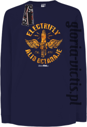 Electrifly Alto Octanaje - Longsleeve dziecięcy granat