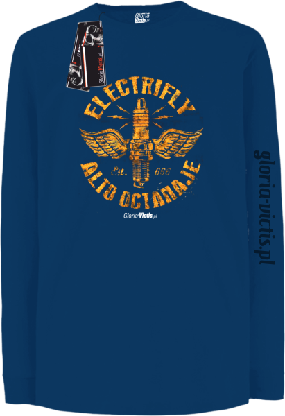 Electrifly Alto Octanaje - Longsleeve dziecięcy niebieska 