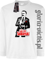 The Jan III Sobieski Modern Style - Longsleeve dziecięcy - biały