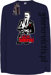 The Jan III Sobieski Modern Style - Longsleeve dziecięcy - granatowy