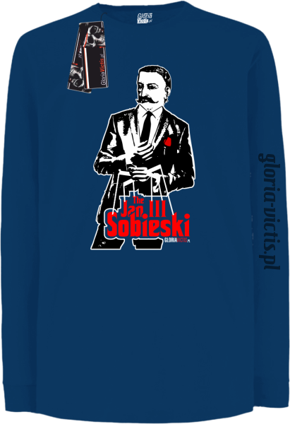 The Jan III Sobieski Modern Style - Longsleeve dziecięcy - niebieski