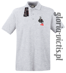 The Józef Piłsudski Modern Style - Koszulka męska polo - Melanż
