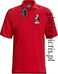 The Jan III Sobieski Modern Style - Koszulka męska POLO - czerwona