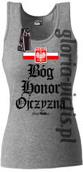 Bóg Honor Ojczyzna - Top damski melanż 