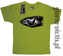 F16 Mission One - Koszulka dziecięca kiwi