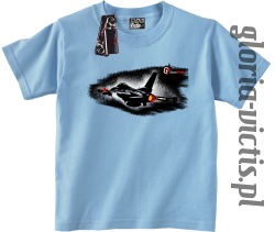 F16 Mission One - Koszulka dziecięca błękit 