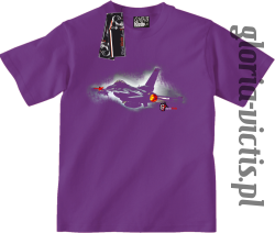 F16 Mission One - Koszulka dziecięca fiolet 