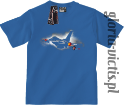F16 Mission One - Koszulka dziecięca niebieska 