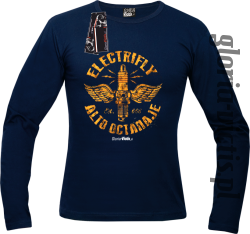 Electrifly Alto Octanaje - Longsleeve męski granat