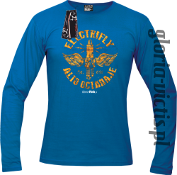 Electrifly Alto Octanaje - Longsleeve męski niebieski