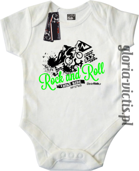 Rock and Roll Bike Ride EST 1765 - Body dziecięce krótki rękawek