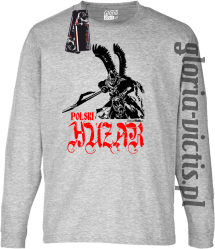 Polski Huzar Standard - Longsleeve dziecięcy - melanż