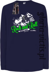 Rock and Roll Bike Ride EST 1765 - Longsleeve dziecięcy - granatowy