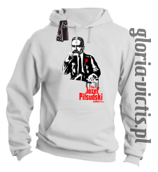 The Józef Piłsudski Modern Style - Bluza męska z kapturem