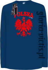 POLSKA herb Polski standard - Longsleeve dziecięcy