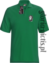 Tadeusz Kościuszko Money Design - Koszulka męska Polo  - zielona