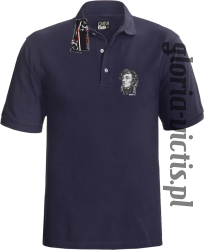 Tadeusz Kościuszko Money Design - Koszulka męska Polo  - granatowa