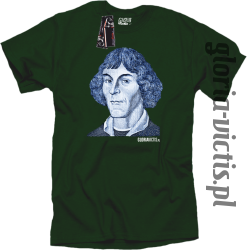 Mikołaj Kopernik Money Design - Koszulka męska butelkowa