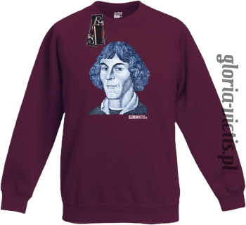 Mikołaj Kopernik Money Design - Bluza dziecięca standard bez kaptura 