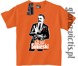 The Jan III Sobieski Modern Style - Koszulka dziecięca - pomarańczowa