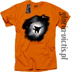 ExtraX Gloria Airplane Attack - Koszulka męska pomarańcz 