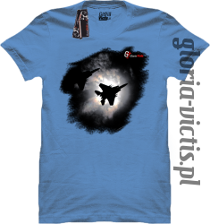 ExtraX Gloria Airplane Attack - Koszulka męska błękit 