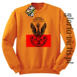 Armia Krajowa - Tradycja Narodowa Bluza męska pomarańczowa