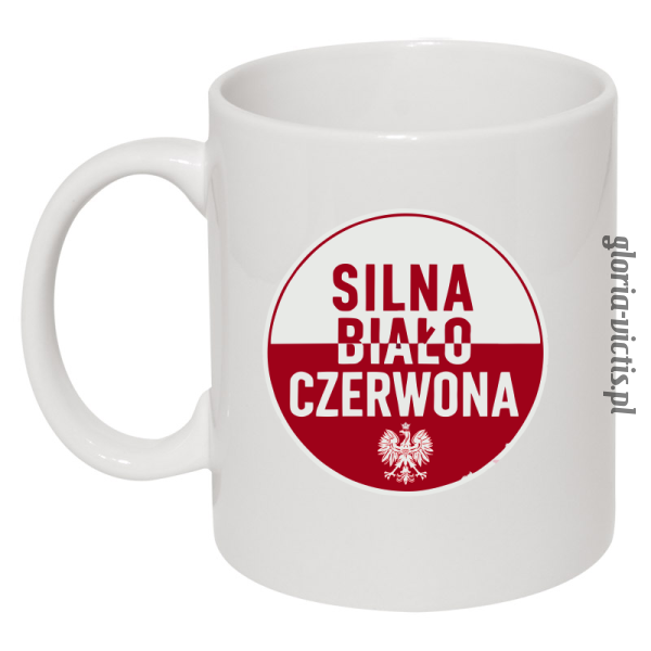  Silna Biało - Czerwona - Kubek