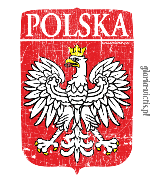 Naklejka fullcolor POLSKA herb 