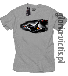 F16 Mission One - Koszulka męska szara 