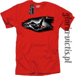 F16 Mission One - Koszulka męska czerwona 