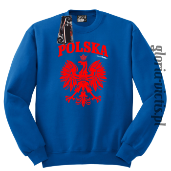 POLSKA herb Polski standard - bluza męska standard bez kaptura