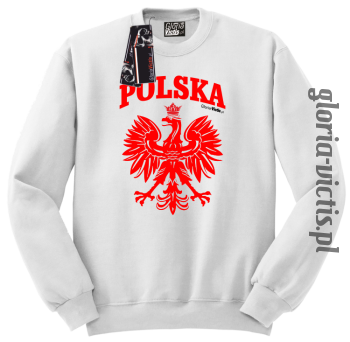 POLSKA herb Polski standard - bluza męska standard bez kaptura