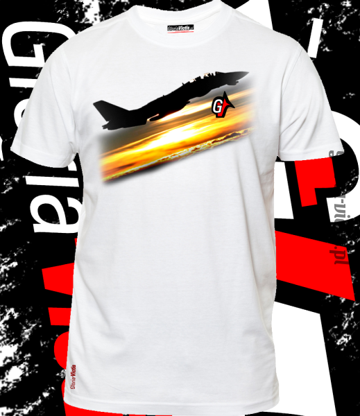 Sunset Air Army Flight GV - Koszulka męska  koszulka z samolotem