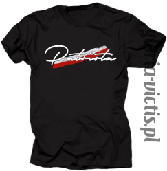 Patriota - koszulka męska czarna