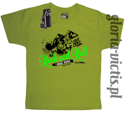 Rock and Roll Bike Ride EST 1765 - Koszulka dziecięca - kiwi