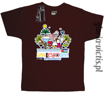 San Escobar Diplomatic Country - Koszulka dziecięca