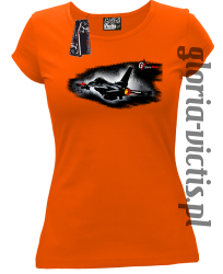 F16 Mission One - Koszulka damska pomarańcz 
