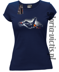 F16 Mission One - Koszulka damska granat