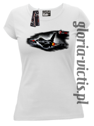 F16 Mission One - Koszulka damska biała 