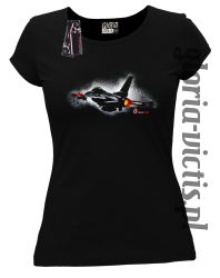 F16 Mission One - Koszulka damska czarna 